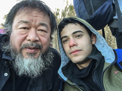 78_01.01.2016.Ai Weiwei, Lesvos, 27 December 2015
