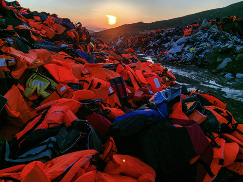 83_2016.Ai Weiwei, Lesvos, 27 January 2016