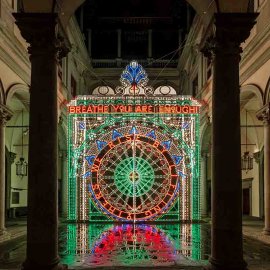 Marinella Senatore, We Rise by Lifting Others, Palazzo Strozzi, Firenze